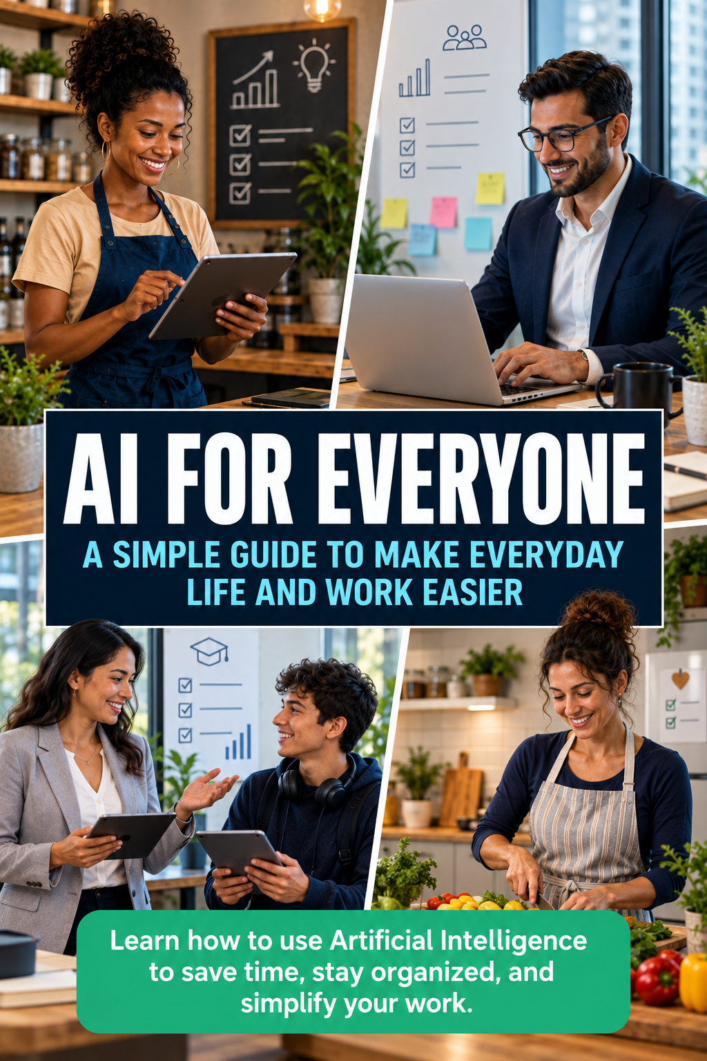 Cover of the AI for Everyone ebook